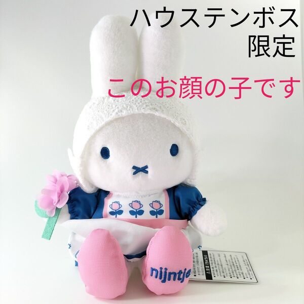 #2N ミッフィー ぬいぐるみ 長崎ハウステンボス限定 ロイヤルフラワーナインチェ 新品