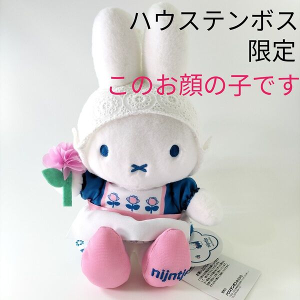 #3N ミッフィー ぬいぐるみ 長崎ハウステンボス限定 ロイヤルフラワーナインチェ 新品