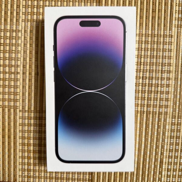 iPhone14pro ディープパープル 空箱