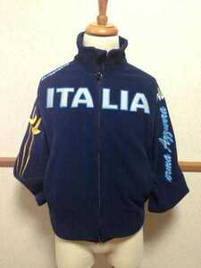 [ price cut ]Kappa Kappa FIS fender sing Italy representative EROI ITALIA fleece jacket 29700 jpy -19800 jpy 