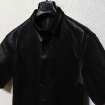 DIORHOMME 　ラムレザー　半袖シャツ　 ディオールオム　国内正規品_画像3