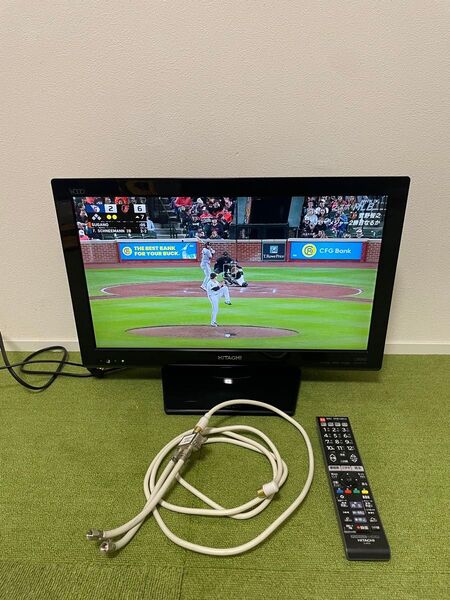 日立 液晶テレビ HDD内蔵 Wooo L22-HP07-B iVDR