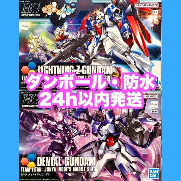【2個セット】 HG ライトニングZガンダム & ディナイアルガンダム 未組立 ガンプラ
