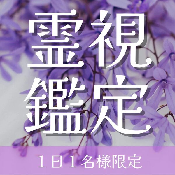 ◆霊視鑑定◆現状を改善へ導きます