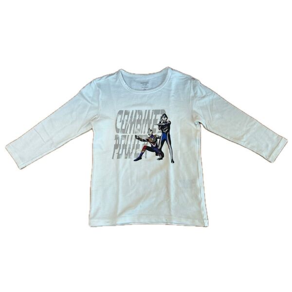 UNIQLO ユニクロ キッズ ウルトラマン ヒートテック クルーネックT ロンT 長袖Tシャツ 100