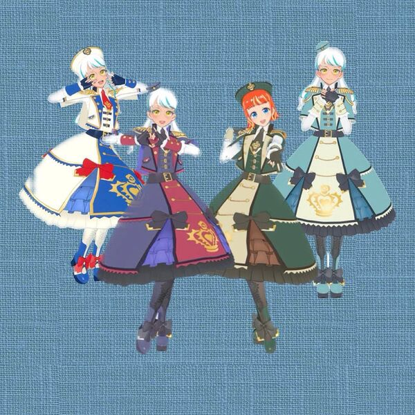 ワッチャプリマジ ゴシックケープコーデ4種セット