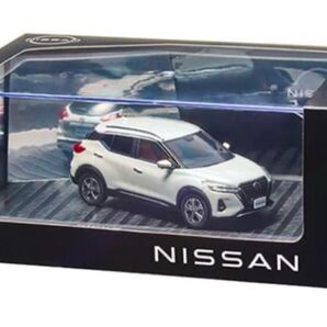 絶版★日産本社特注 1/43 キックスブリリアントホワイトパール★匿名おてがる配送