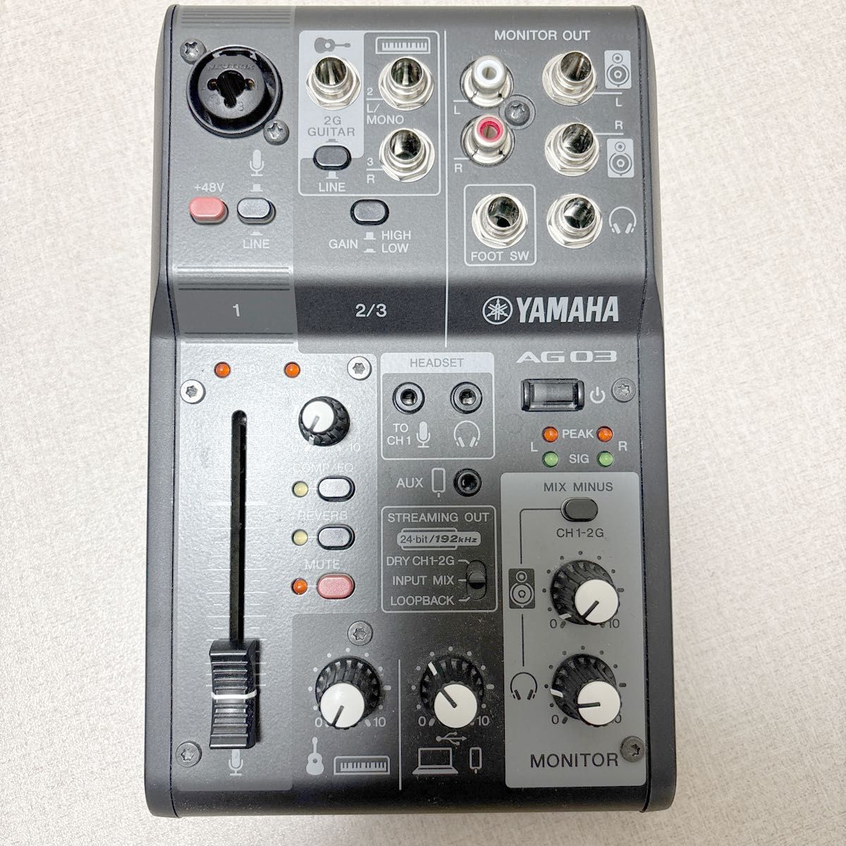 yamaha ag03 ag03mk2の新品・未使用品・中古品|Yahoo!フリマ yamaha ag03 ag03mk2の新品・未使用品・中古品|Yahoo!フリマ