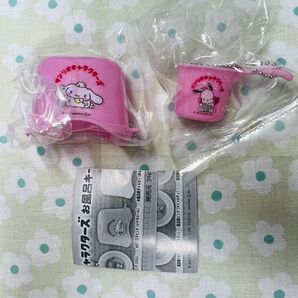 サンリオキャラクターズ お風呂キーチェーン シナモロール ポチャッコ 2点セット ガチャ