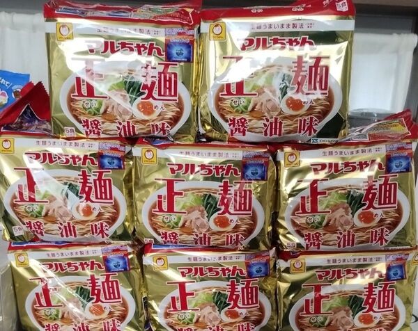 40食 マルちゃん正麺 しょうゆ味 袋麺 インスタントラーメン 5食×8パック