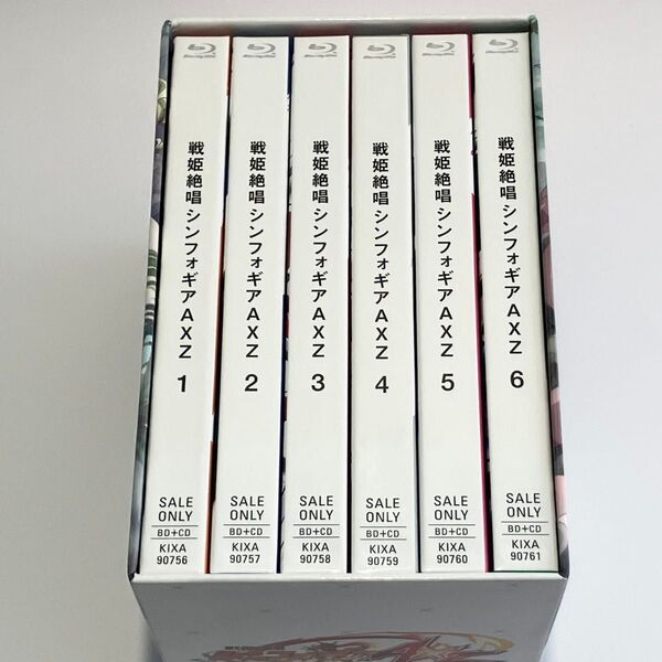 戦姫絶唱シンフォギア AXZ Blu-ray 1~6 + 全巻収納BOX