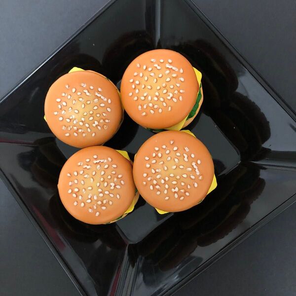 ハンバーガー ミニチュア置物 1個