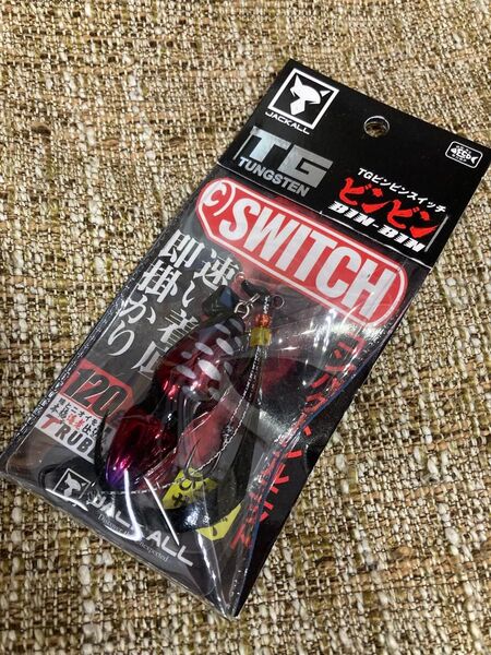 ジャッカル TG ビンビンスイッチ 120g ディープルビー