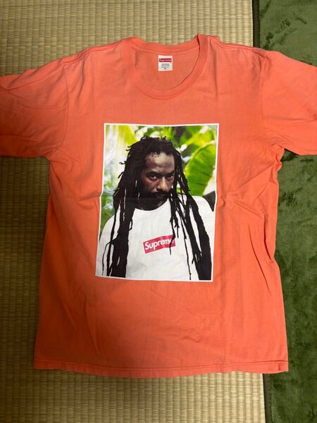 Supreme Buju Banton Tee オレンジ M