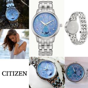 ★大人気モデル★【日本未発売】CITIZEN シチズン エコドライブ ブルー レディース 腕時計 FD0000-52N