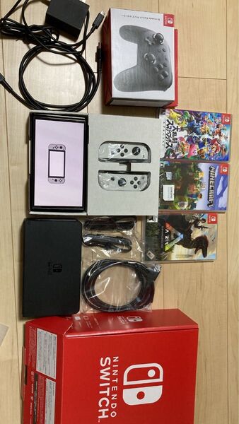 美品Nintendo Switch 有機ELモデルまとめ売り