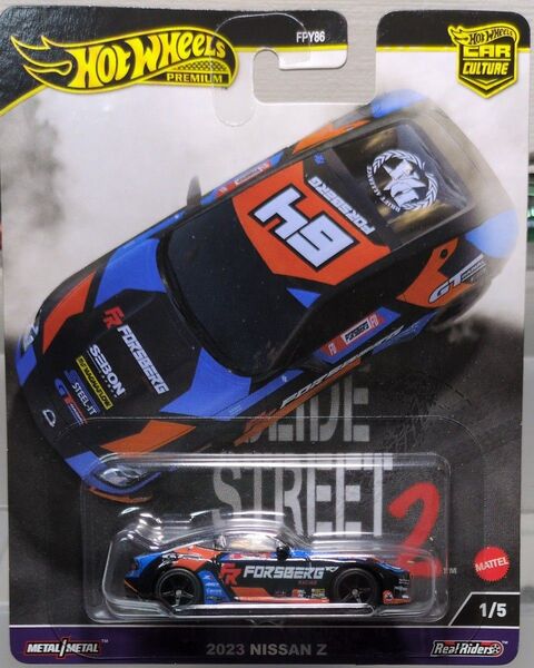 ホットウィール CAR CULTURE SLIDE STREET2 2023 NISSAN Z カーカルチャー ニッサン ゼット