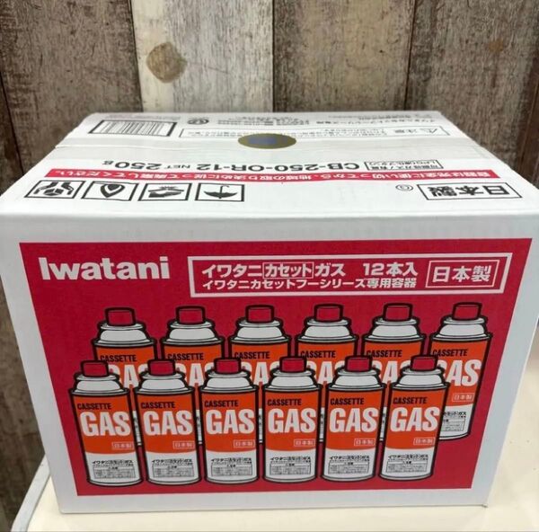 最安値新品未使用未開封 Iwatani イワタニ 大容量 カセットガス 12本セットガスボンベ カセットコンロ アウトドア