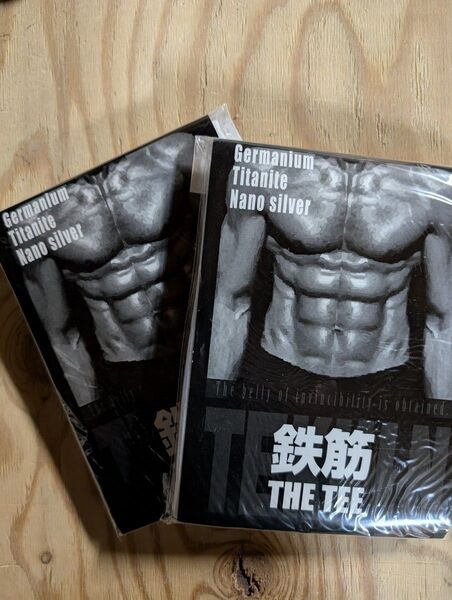 鉄筋 THE TEE 加圧式インナー 半袖 M 白 2枚組