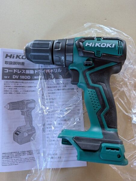 ◆新品◆ HiKOKI ハイコーキ 18V コードレス インパクトドライバ ダークグリーン DV18DD ケースなし