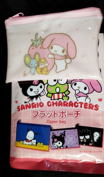 即日発送可能!サンリオ フラットポーチ マイメロディ