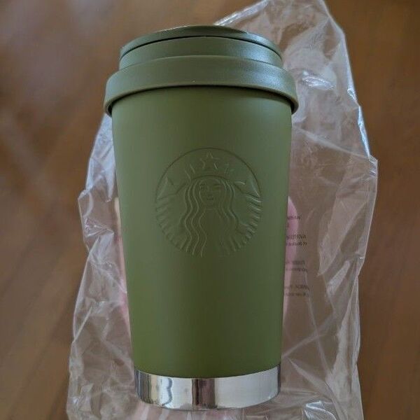 スターバックス ステンレス TOGO ロゴタンブラー マットカーキ 355ml