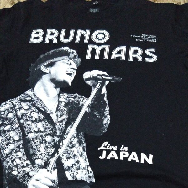 ブルーノ・マーズ ツアー Tシャツ
