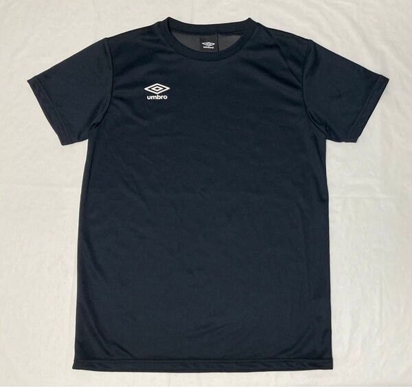 umbro アンブロ S トレーニングシャツ プラクティスシャツ プラシャツ tシャツ TEE 半袖 ブラック 黒