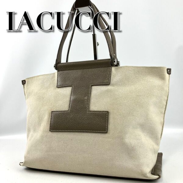 IACUCCI イアクッチ トートバッグ ソルベットM キャンバス クレタ