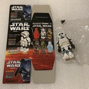 STARWARS スターウォーズ KUBRICK キューブリック シリーズ7 スカウト トルーパー 100% MEDICOMTOY メディコムトイ