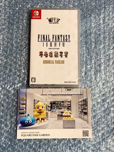 新品 ファイナルファンタジー Ⅰ〜Ⅵ コレクション メモリアルパッケージ ピクセルリマスター ニンテンドースイッチ
