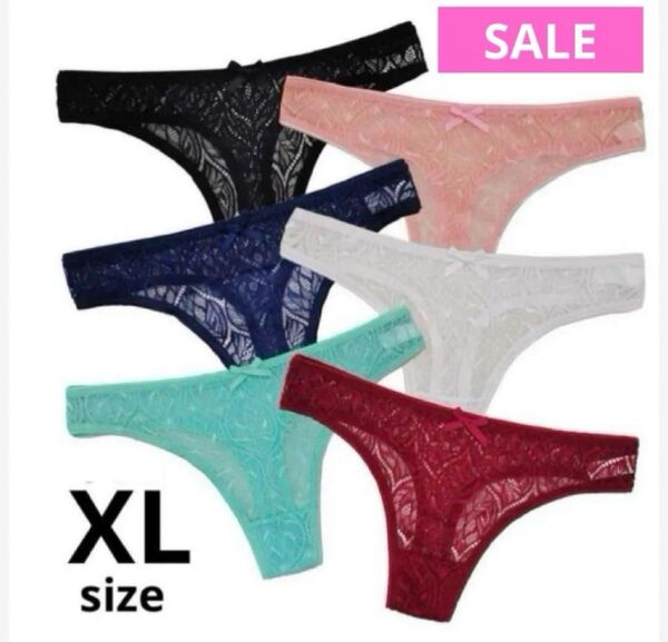 6点 Tバック ショーツレディースショーツパンツ まとめ売りレース ランジェリ 下着 透け セクシー