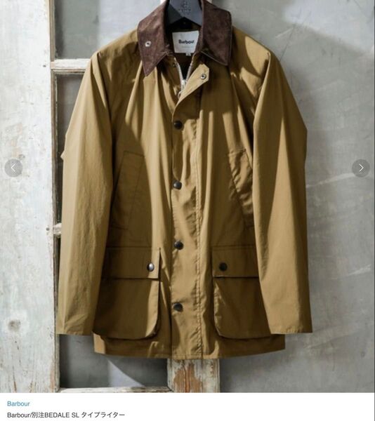 期間限定価格 Barbour/別注BEDALE SL タイプライター 40