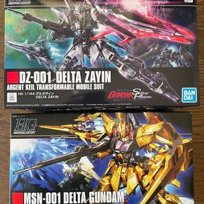 HG 1/144 デルタ 2点セット