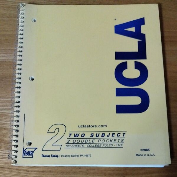 UCLA カレッジノート made in U.S.A 大学ノート