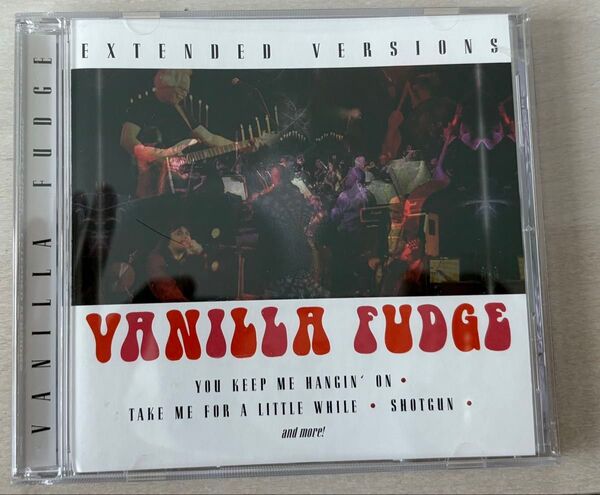 Vanilla Fudge EXTENDED VERSIONS バニラ・ファッジ ライブ盤CD