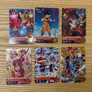 スーパードラゴンボールヒーローズ ヒーローアバターカード6枚セット