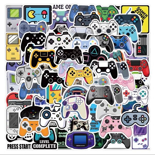 ゲームコントローラー ステッカーセット 100枚