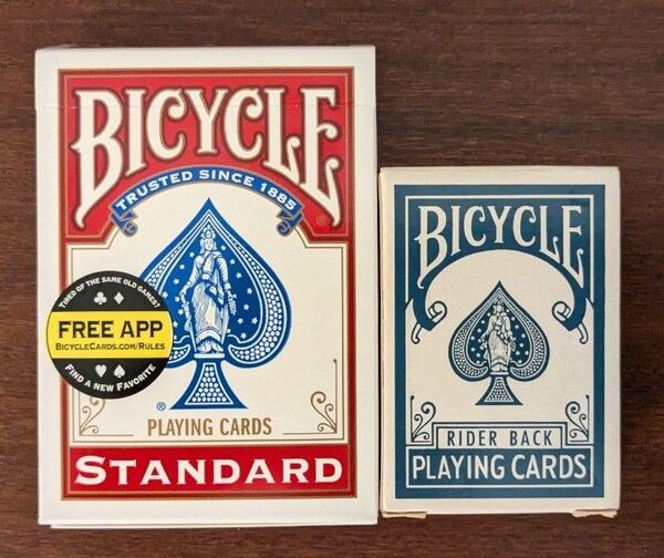 マジック BICYCLE(バイスクル) トランプ 2個セット ストリッパーデック & ミニサイズ