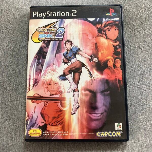 S【PS2】 CAPCOM VS. SNK 2 MILLIONAIRE FIGHTING 2001 比較的美品