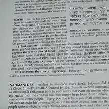 大聖書 出エジプト記の部 注釈付き 原文はヘブライ語 注釈は英語訳 2005年刊行 旧約聖書_画像5