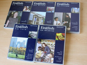 * beautiful goods Speed Learning CD 1~5 volume set English conversation teaching material DVD*