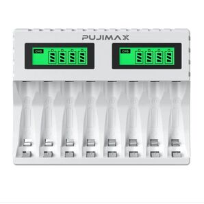 PUJIMAX 8スロット 充電器 USBコード付