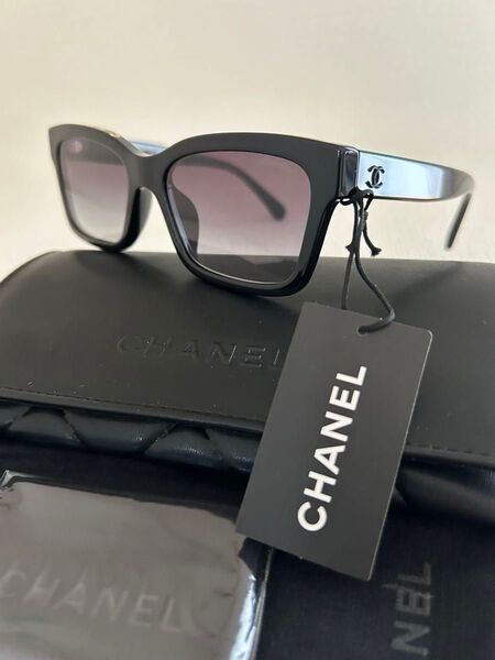 シャネルCHANEL スクエアサングラス ココマーク 5417A