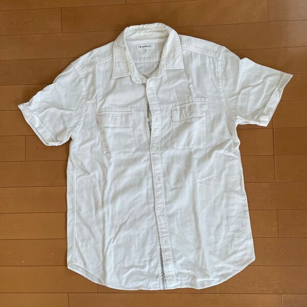 THE SHOP TK 半袖白シャツ