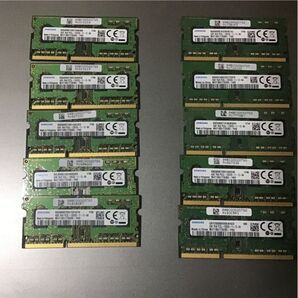 SAMSUNG ノートPC用メモリddr3-12800s 4GB×10枚