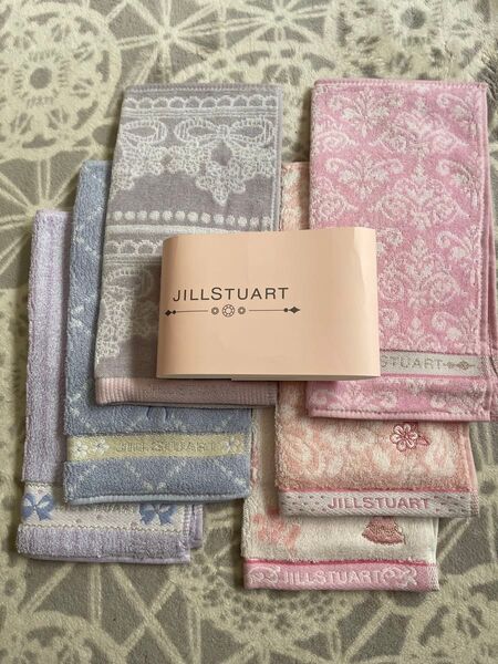 JILL STUART ジルスチュアート タオルハンカチ6枚セット