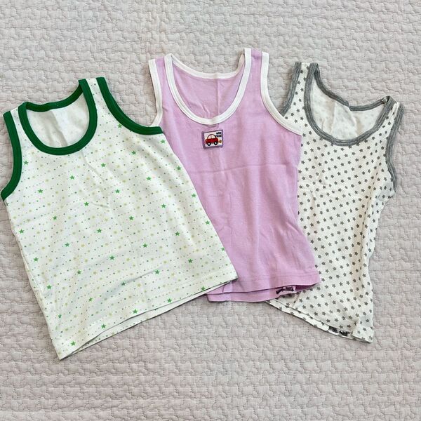 しまむら バースデイ 肌着 タンクトップ 95 夏服 保育園 幼稚園 下着 アンダーシャツ 子供服