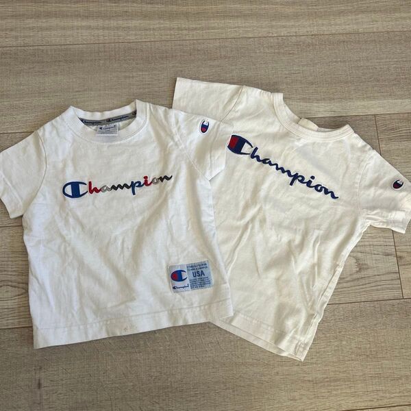 Champion 半袖Tシャツ ホワイト 100 110