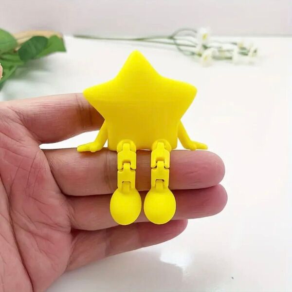 イエロースター フィギュア 3Dプリンター